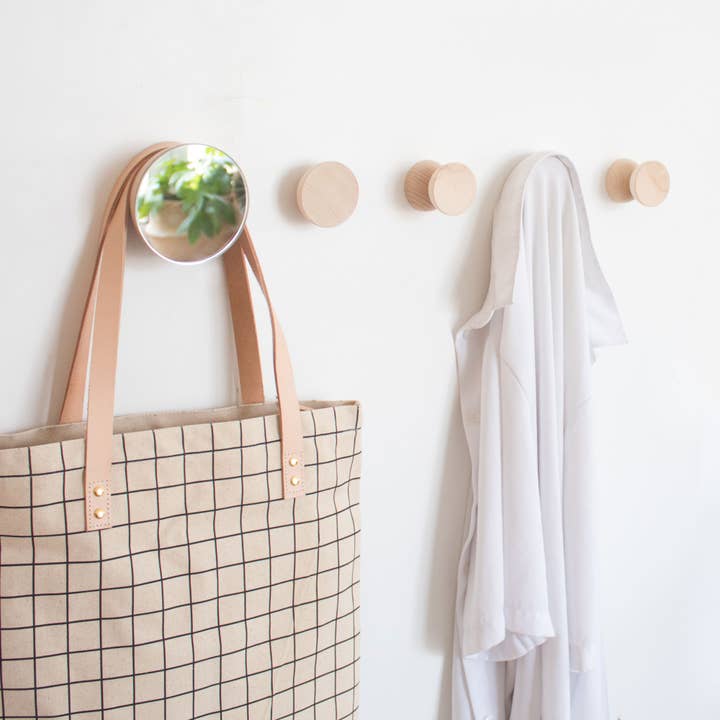 5mm Paper - Wholesale Wall Mirror - Mirror Hook Solid Beech Wood5