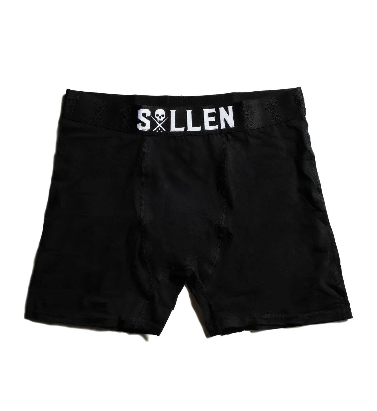 BLACK Solid Luxe Boxers - 3 Pack for wholesale on Faire0