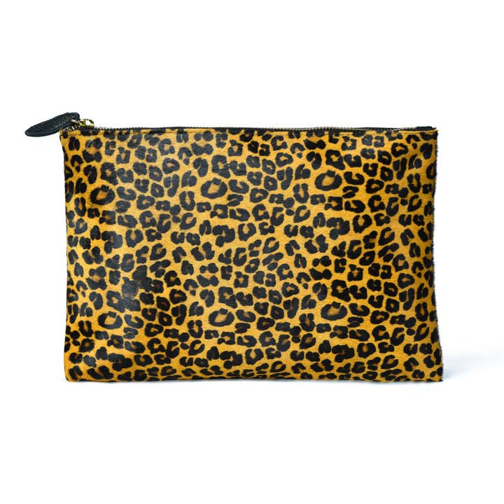 LARA Tasche / Clutch in Leopard für den Großhandel von bell&fox