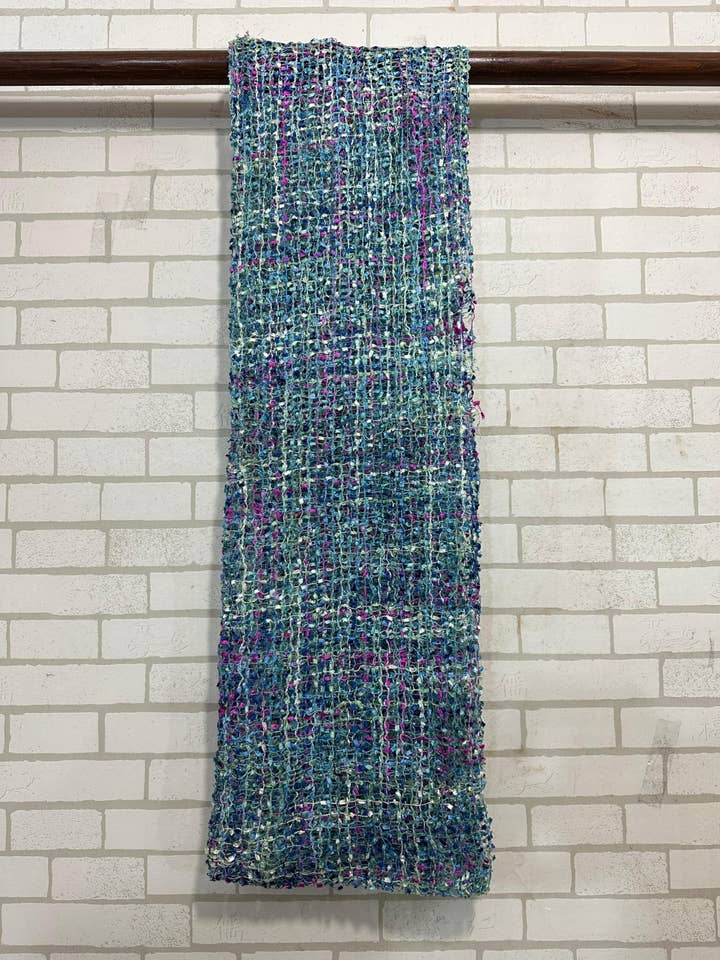 New Colour - Blue Sky - Jomda Net Weave Scarf for wholesale by Cool Trade Winds