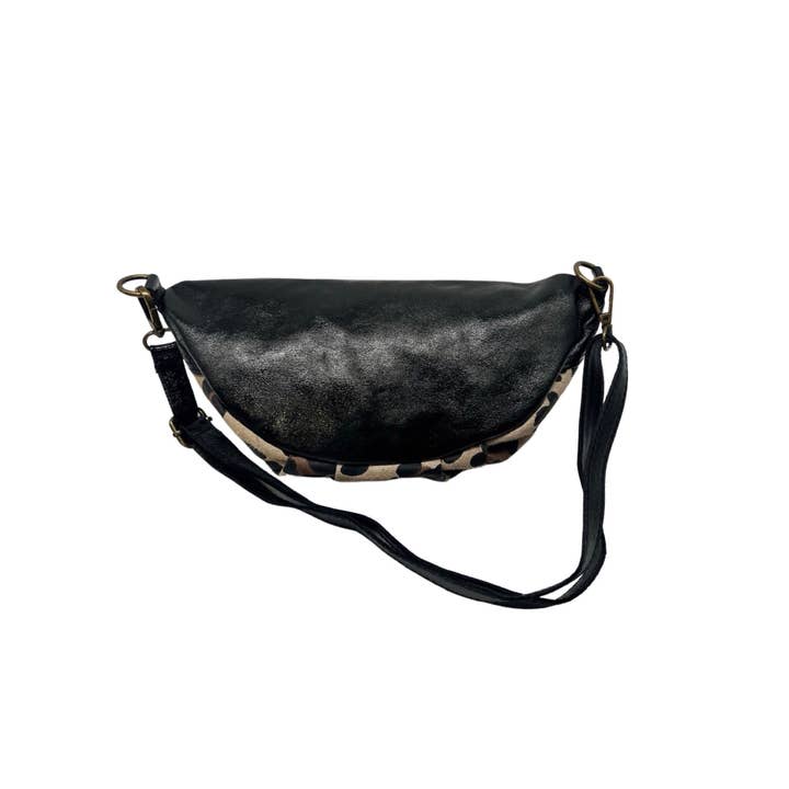 Louisa lee - Wholesale Belt Bag - Women's - LEOPARD PM LEATHER FANNY PACK3