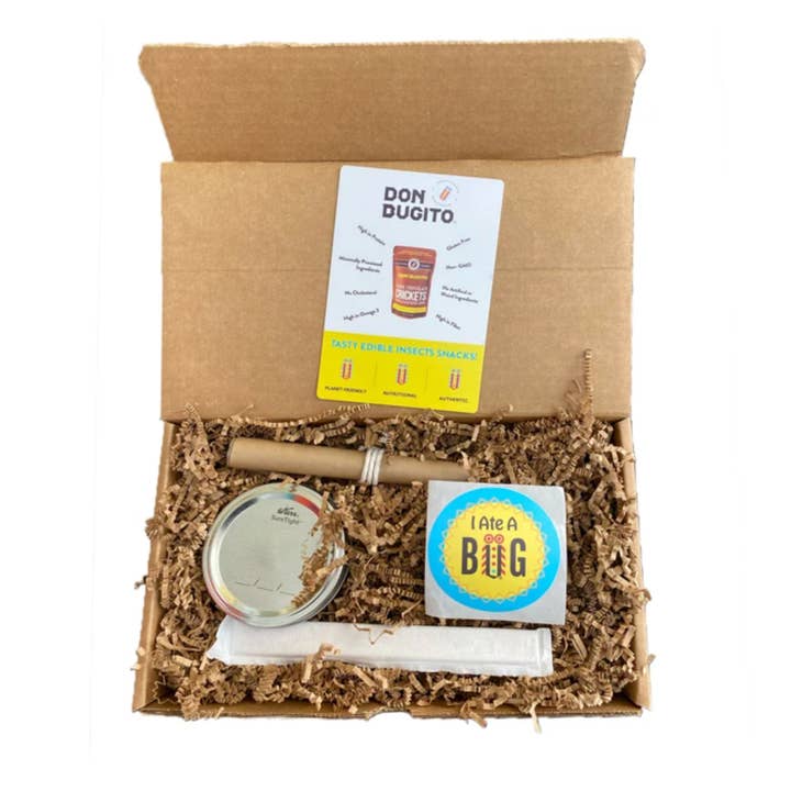 Don Bugito Prehispanic Snackeria - Wholesale DIY Food Kit - DIY CHOCOLATE COVERED CRICKETS KIT