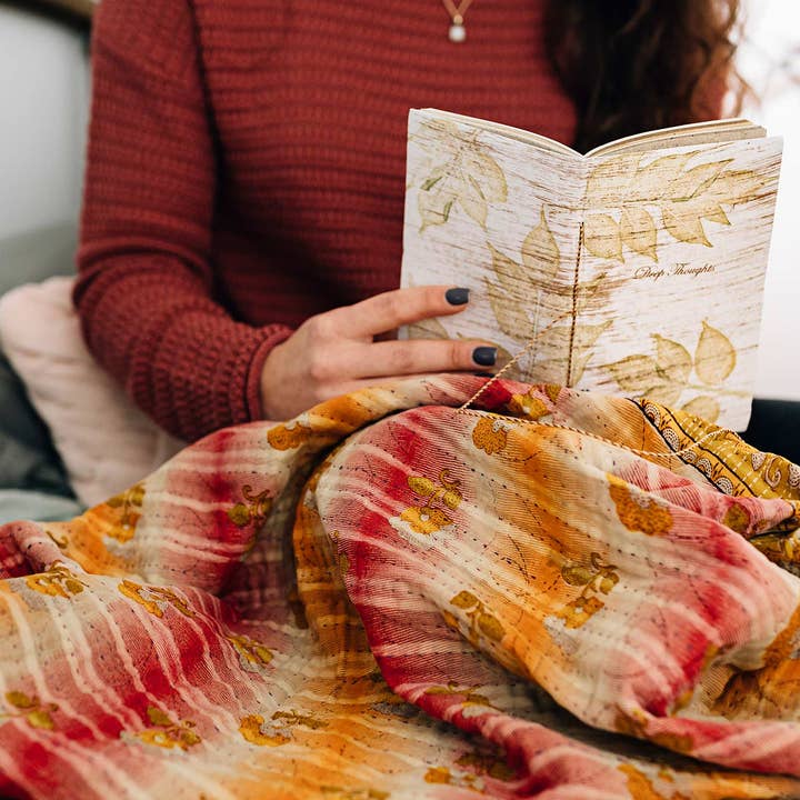 Ten Thousand Villages - Vente Plaids - Jeté sacré de Sari7