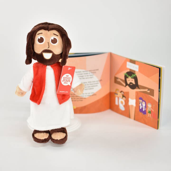 Jesusdoll.com - Wholesale Stuffed/Plush Toy - Kids & Baby - Jesus Doll & Book Bundle - Plush Doll + Story of Jesus Book