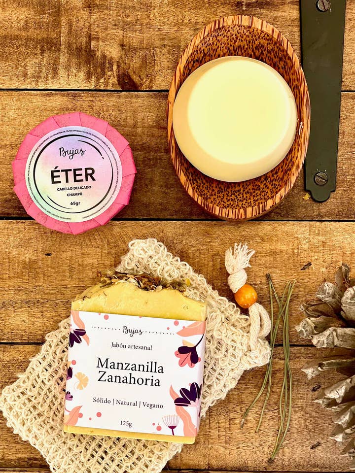 Rutina para cabellos y pieles sensibles/delicadas - Pradera Box para venta al por mayor de Bujas Market