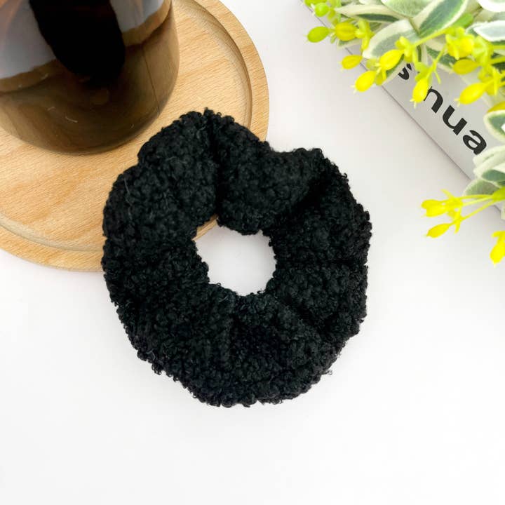 TheDivaSoap - Vendita all'ingrosso Scrunchie - Donna - Elastico per capelli grande a tinta unita
