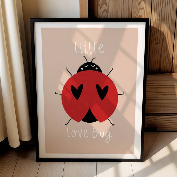 Emmy James Studio - Wholesale Art Print - Little Love Bug Art Print 5