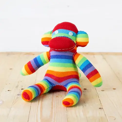 Sock Creatures - Wholesale DIY Craft Kit - Kids - Sock Monkey Craft Kit1