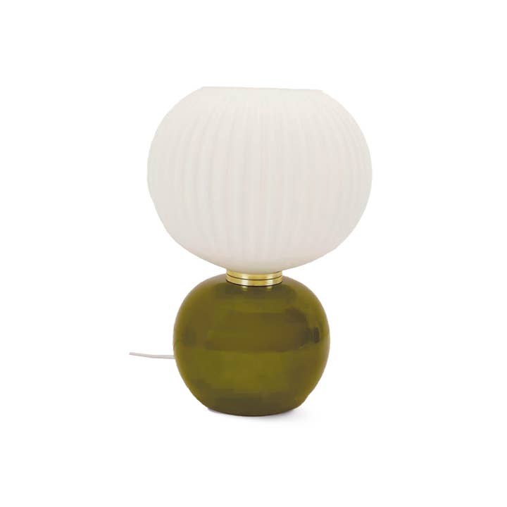 Adonis lamp small khaki D20 H28cm for wholesale by Opjet Paris