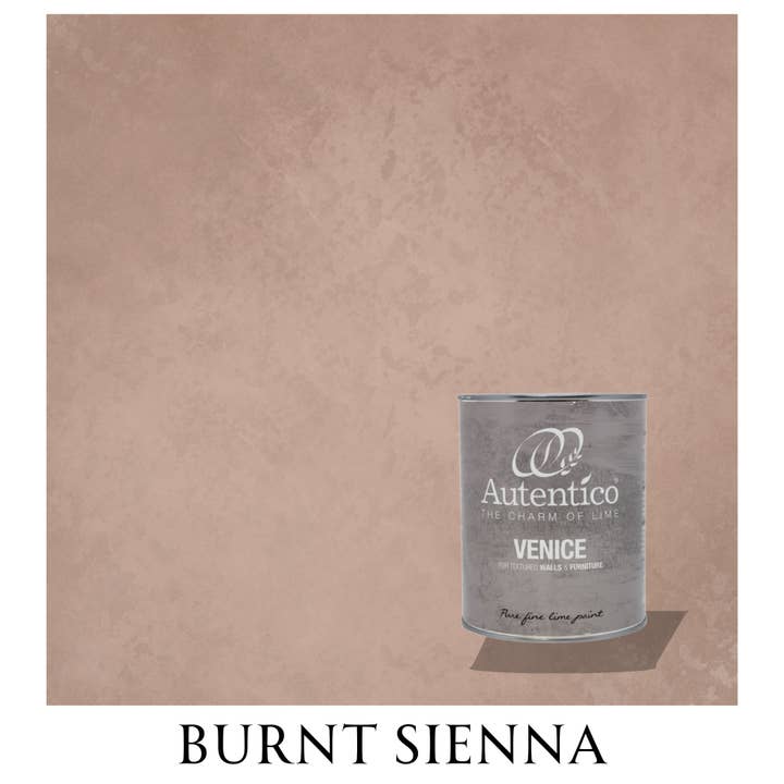 Burnt Sienna Venice Lime Paint Size: 1 Quart for wholesale by Autentico USA