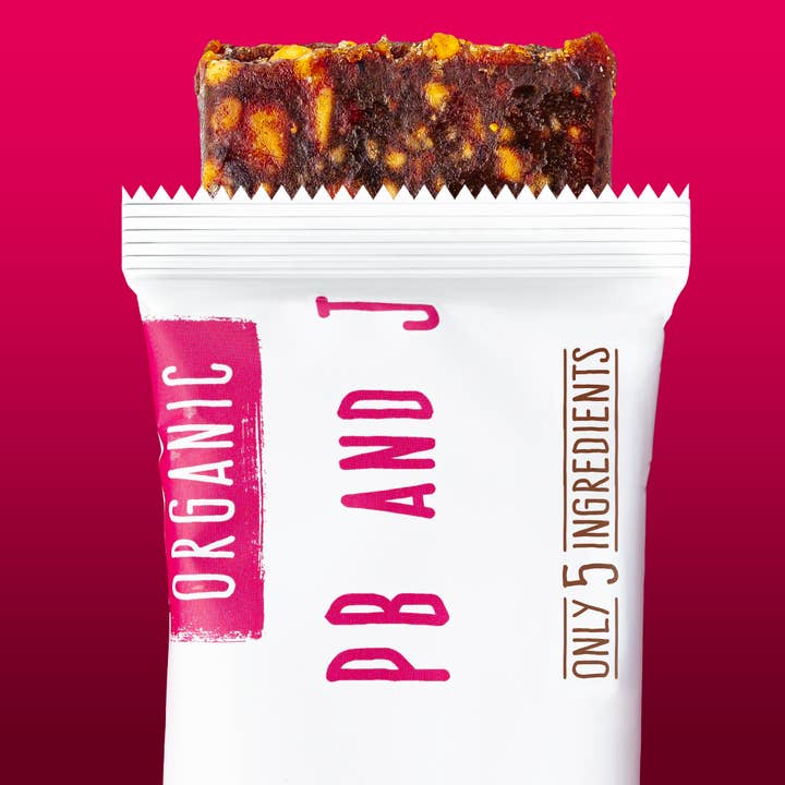 Jonesbar - Wholesale Snack Bar - JONESBAR Peanut Butter and Jelly Organic Fruit & Nut Bar3