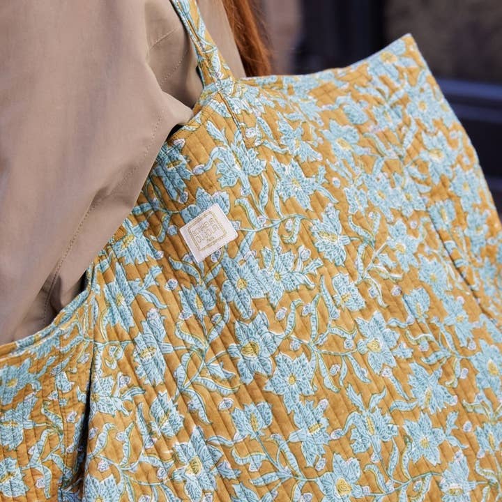 Bonheur du Jour - Wholesale Tote Bag - Women's - Shopper Bag - Lotus Khaki2