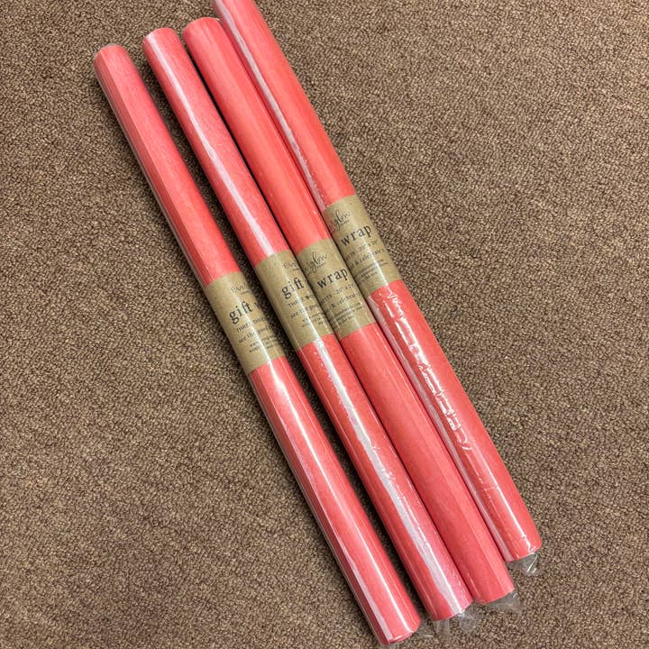 everglow handmade - Wholesale Wrapping Paper Roll - Cherry | Red & White Stripes Christmas Valentines Gift Wrap 3