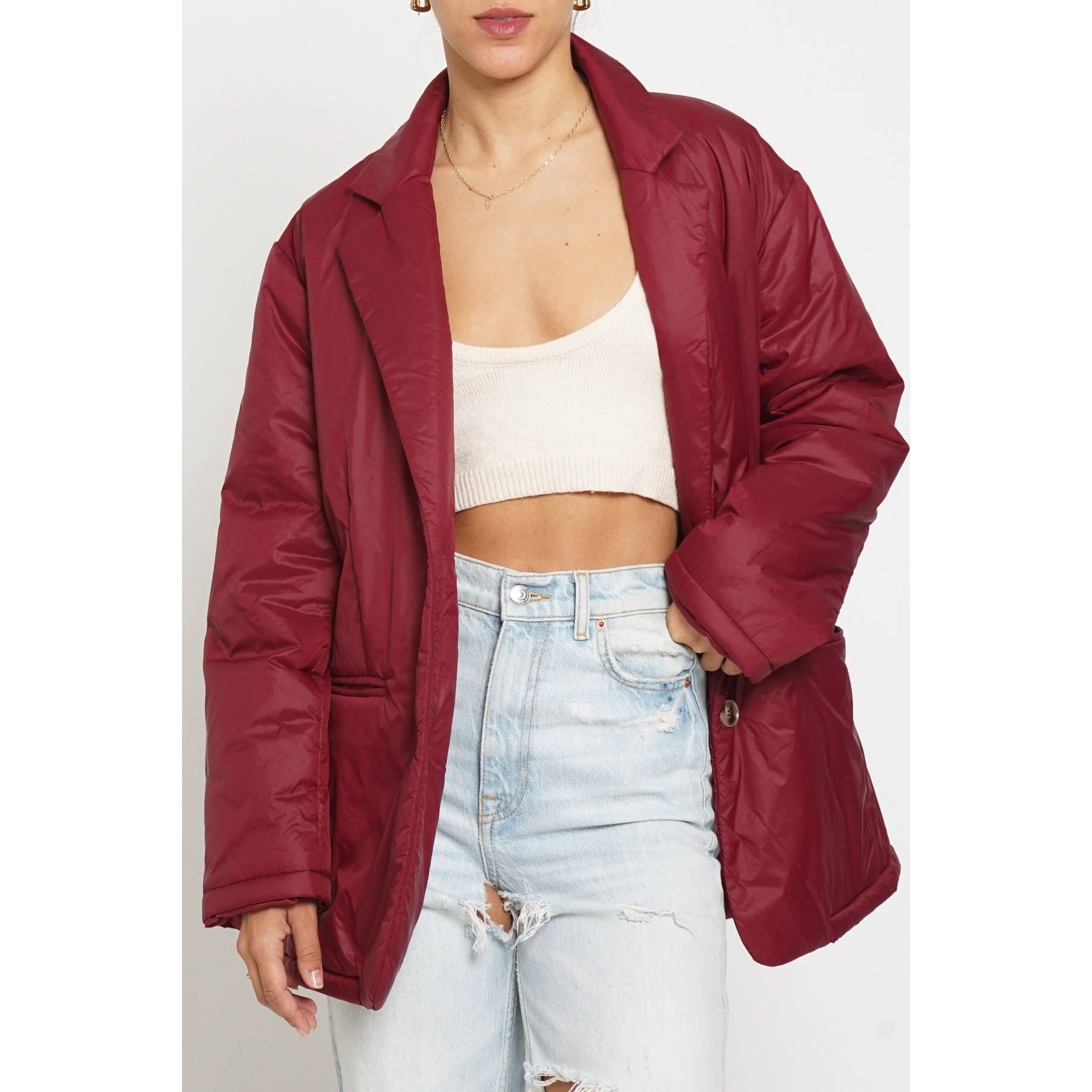 Sans Souci – wholesale Blazer – Women's – PADDED BLAZER12