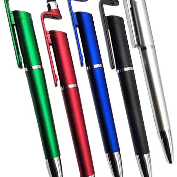 ASSORTED 3-in-1 Touch Screen Stylus Phone Dock Stand Pen - 48 pcs for wholesale on Faire1