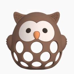 Three Hearts & Co./EMO & CO. - Wholesale Teether (Not Clip-On) - Baby - Silicone 3D Owl Teether Silicone