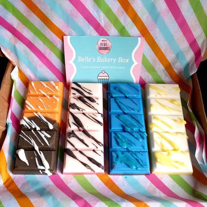 Belle's Home Fragrances – wholesale Wax melt – Bakery Wax Melt Box