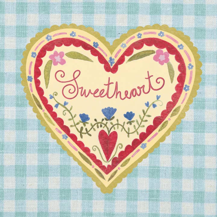 Sweetheart Sticker - 3in Vinyl Sticker for wholesale by Madison Alley