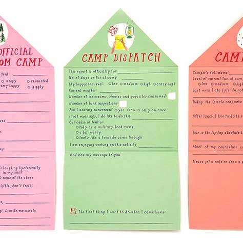 Mr. Boddington's Studio - Wholesale Stationery/Notecard Set - Letters from Camp Kit