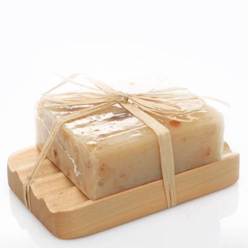 Ancient Wisdom - Vente Porte-savons de bain - Porte-savon en bois Hemu - Groovy