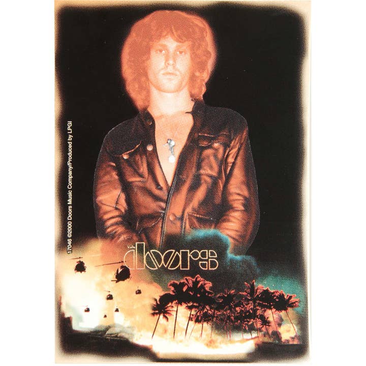 Doors Fire Sticker for wholesale by Rockabilia