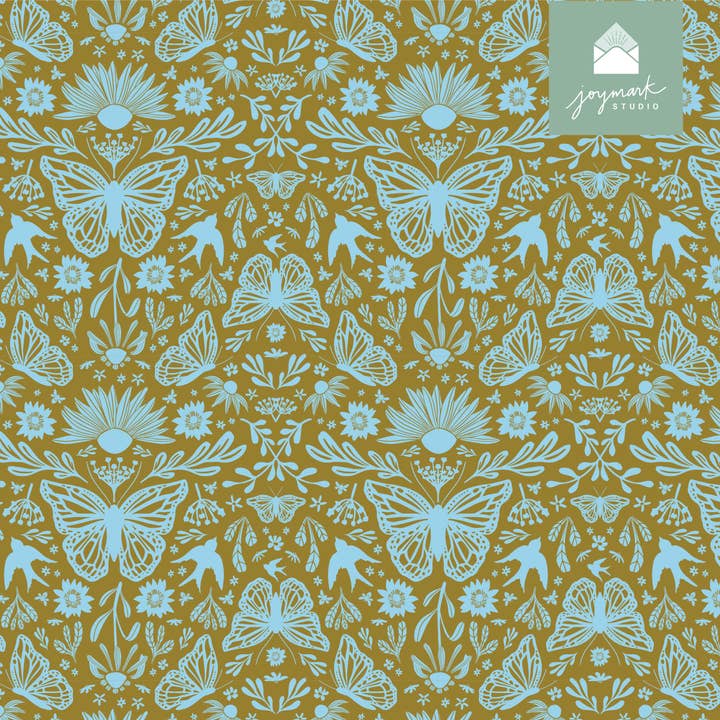 Joymark Studio - Wholesale Tea Towel - Mariposa Motif Small Butterflies Waffle Weave Tea Towel8