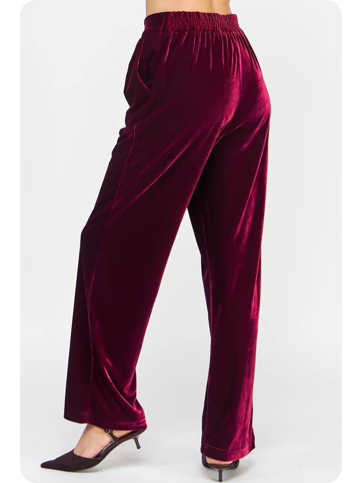 Strut & Bolt - Wholesale Pants – Women's - High-Waist Velvet Pants12