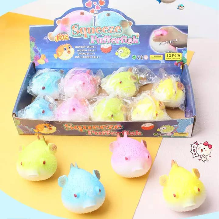 Mix Squishy Fidget Kids Toys - In Bulk for wholesale by Holiday Farm