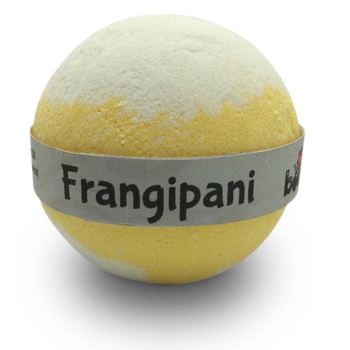 Wild Frangipani Bubble Bath Bomb for wholesale by Bomd
