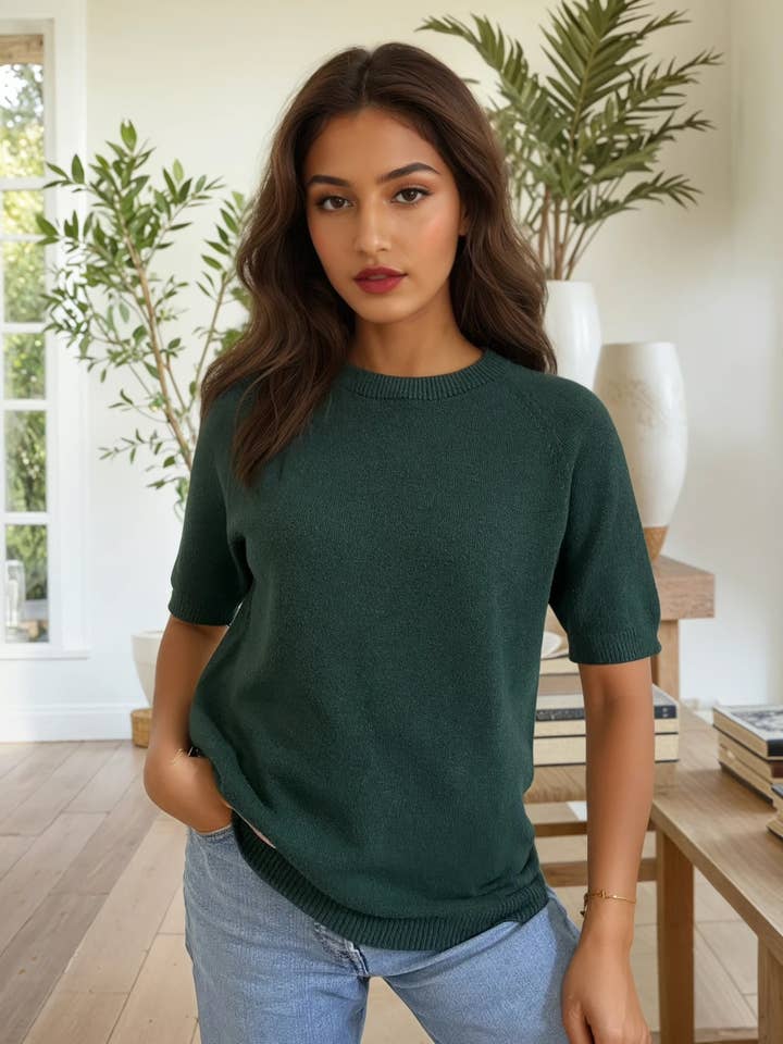 ZAFA PARIS - Wholesale Knit Sweater - Women's - 15P88H24 Knit sweater with cashmere effect10