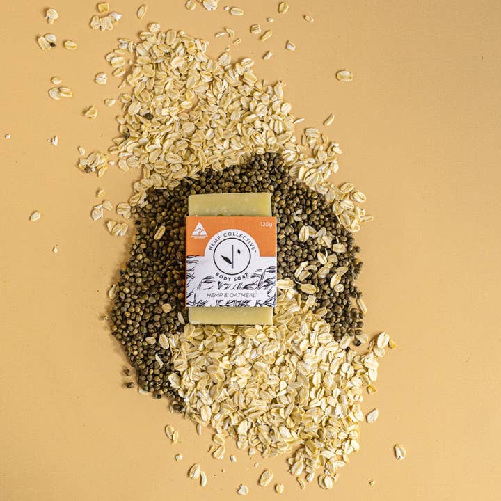 Hemp + Oatmeal Soap for wholesale by Hemp Collective
