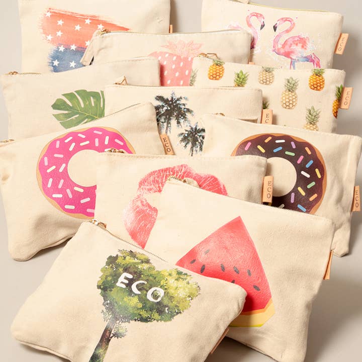Fashion City - Venta al por mayor Bolso pequeño - Mujer - Bolsas ecológicas de lona de algodón con múltiples imágenes