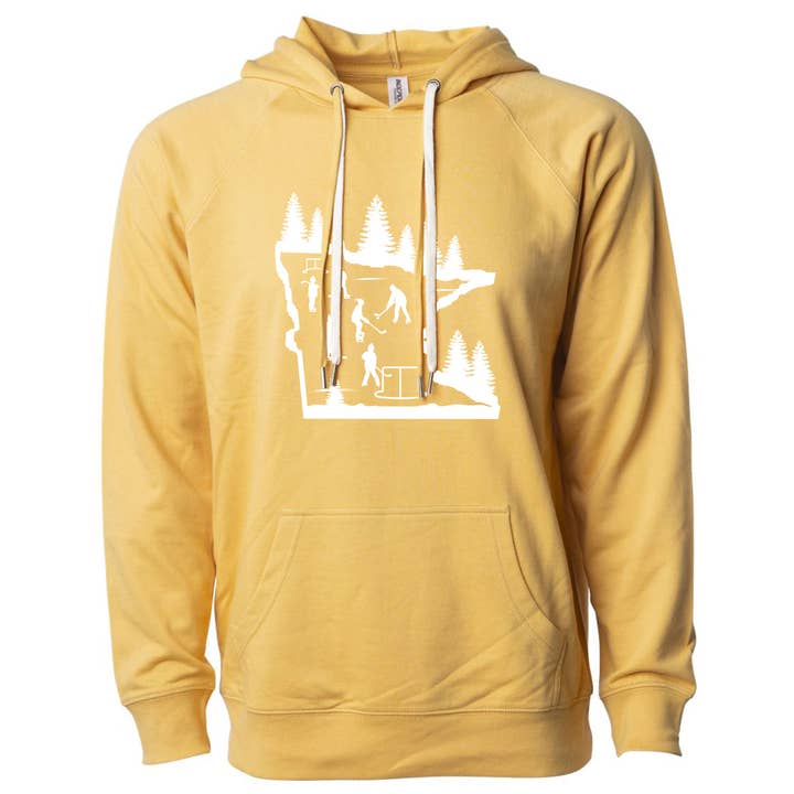 Felpa leggera Pond Hockey Minnesota per la vendita all'ingrosso da parte di Minnesota Awesome