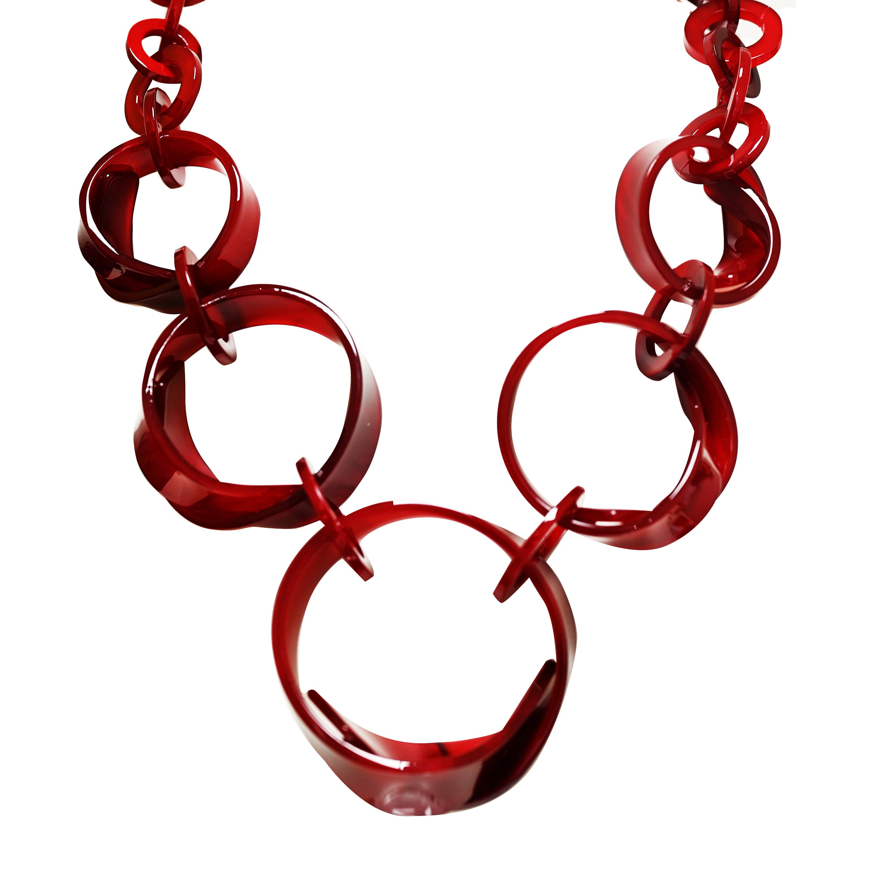 AMORINO SRL – wholesale Link & chain necklace – NECKLACE WITH RESIN CIRCLES - FT24152A2974