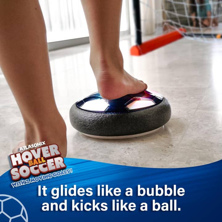 Atlasonix - Vente Jeu de sport – enfant et bébé - Lot de 4 ballons de soccer Moving Goals Hover3