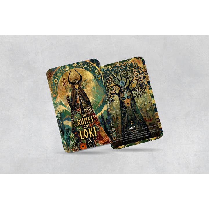 IBIZA TAROT – wholesale Tarot cards – Runes of Loki Oracle Deck - 26 Cards for Divination2