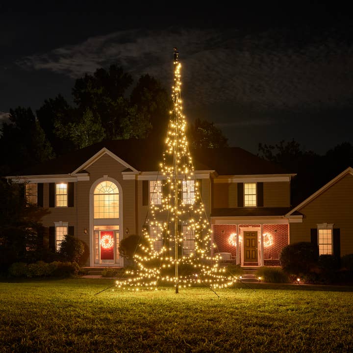 Fairybell - Wholesale Christmas Decoration - Fairybell Outdoor Christmas Tree 20ft | 720 LEDs | Square5