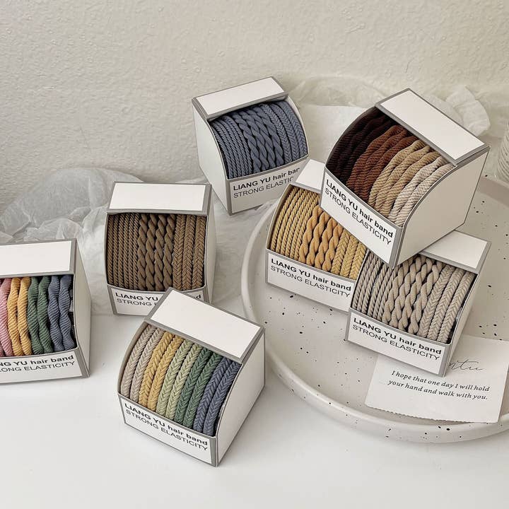 WEST AUSSIE SUPPLIES - Wholesale Scrunchie - Women's - Gifty - Hair Scrunchies Box 8pcs