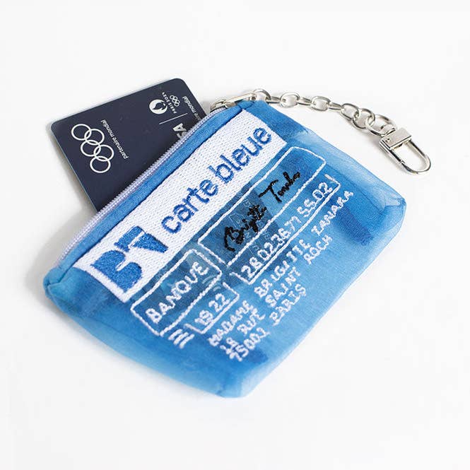 Funda de tarjeta azul para venta al por mayor de Brigitte Tanaka