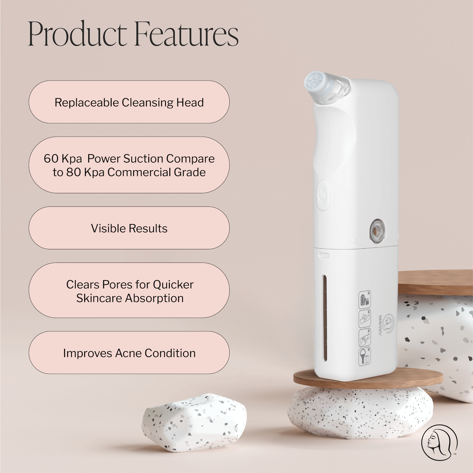Mavian ™ - Wholesale Electronic Skincare Device - Hydro Deep Cleansing,Pores vacuum,Blackhead Remover1