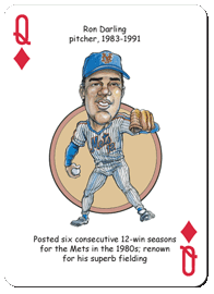 Midwest Novelty / Parody Productions - Wholesale Playing Cards - New York (Mets) Baseball Heroes Playing Cards3