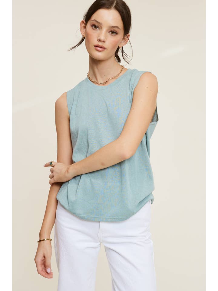 Mimosa - Wholesale Tank Top - Women's - Round Neck Sleeveless Muscle Tank9