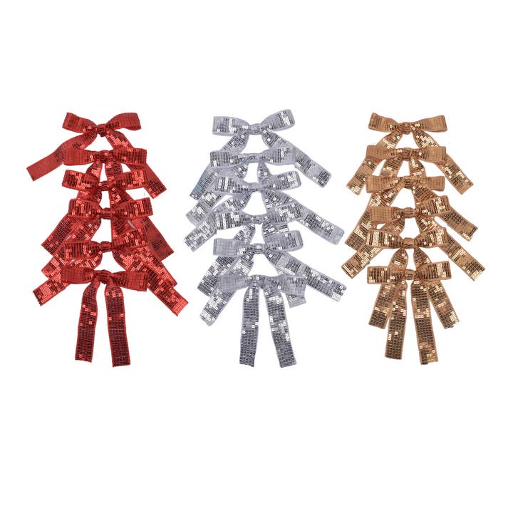 6PK MINI BOWS for wholesale by Country Silk