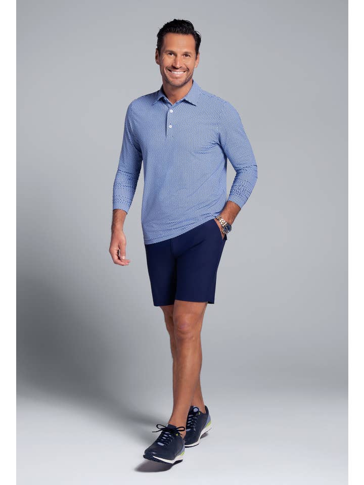 IBKÜL - Wholesale Polo - Men's - Cube Art Long Sleeve Polo15