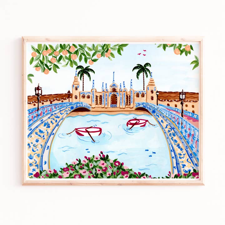 Konsttryck i Sevilla Spanien för wholesale av Sabina Fenn