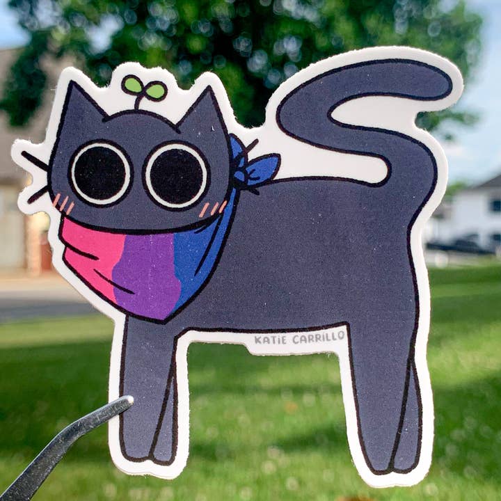 Katie Carrillo - Wholesale Sticker - Pride Cat Stickers1