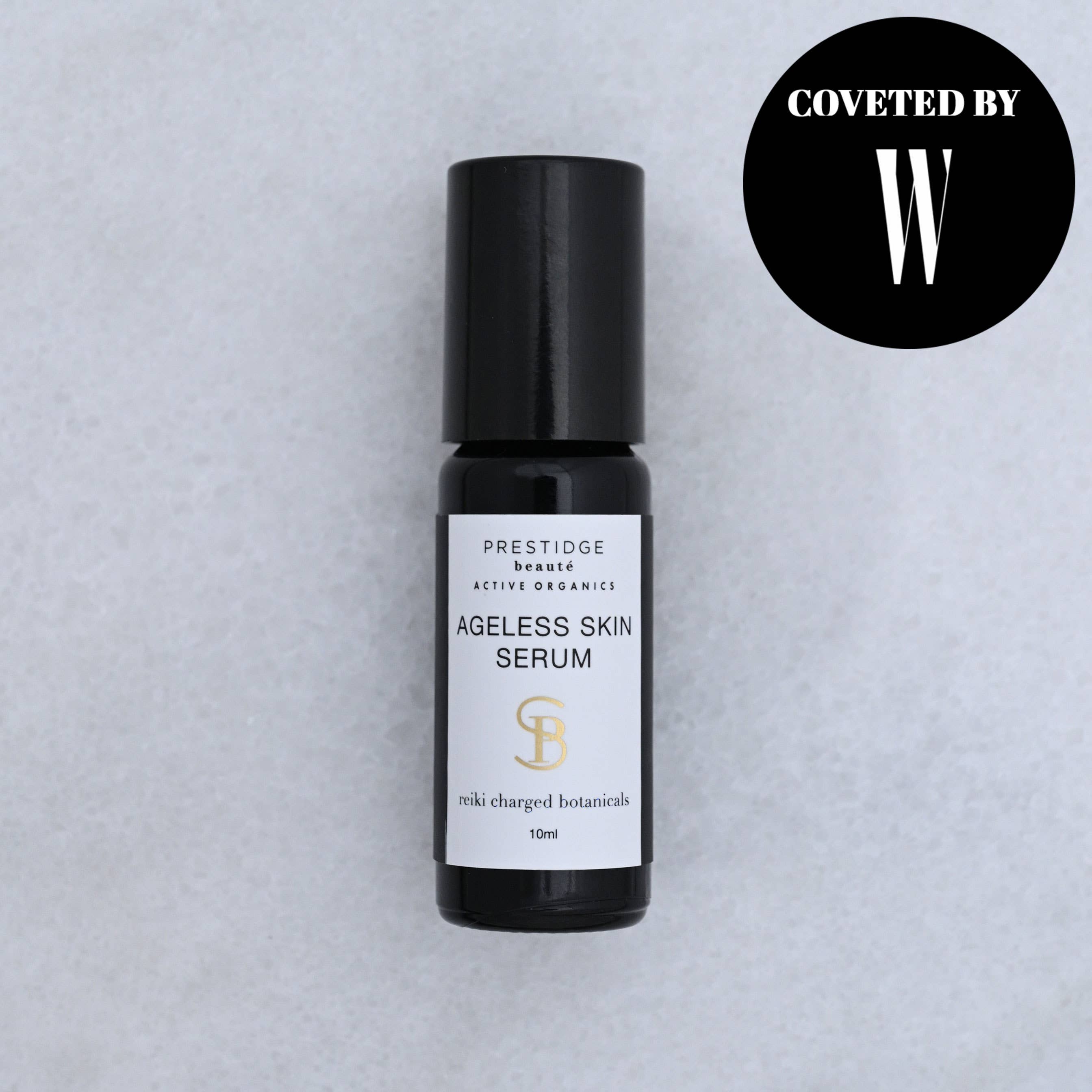 PRESTIDGE beauté Active Organics - Wholesale Facial Serum/Concentrate - Ageless Skin Serum (10ml) - Rollerball2