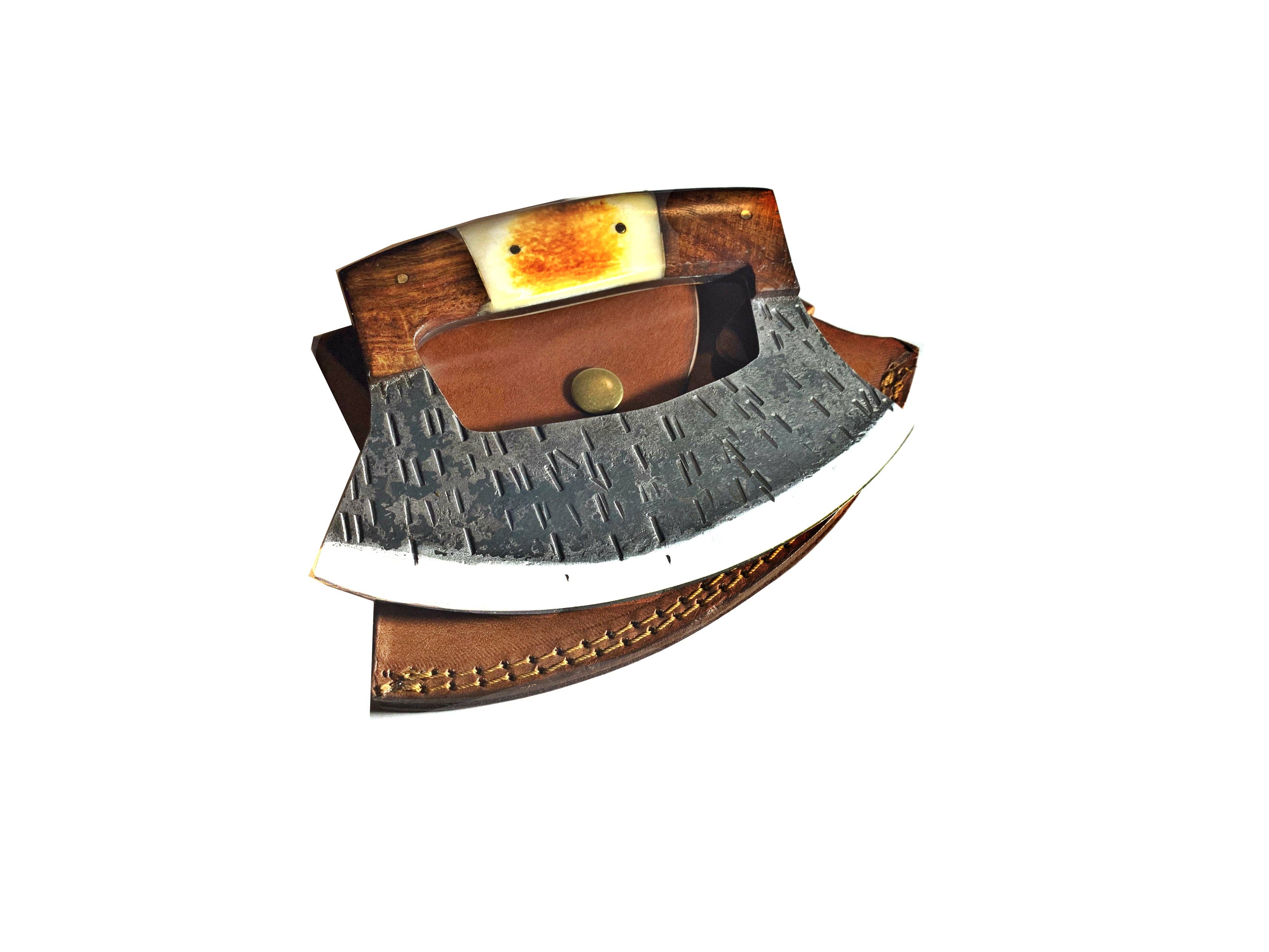 Titan International - Wholesale Kitchen/Utility Knife - Custom Hand Forged Alaskan ULU Knife TC-371