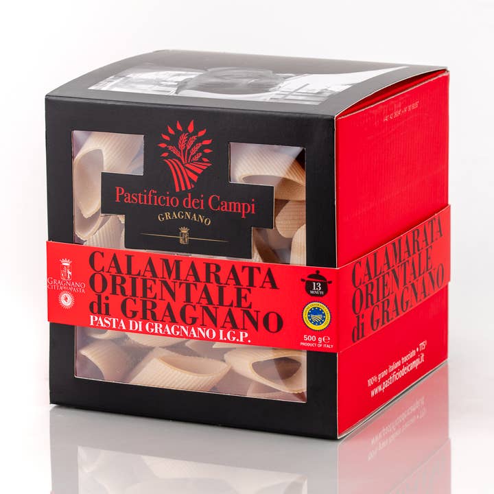 Gragnano Pasta PGI - Oriental Calamarata, 500g 100% Made for wholesale by Pastificio dei Campi