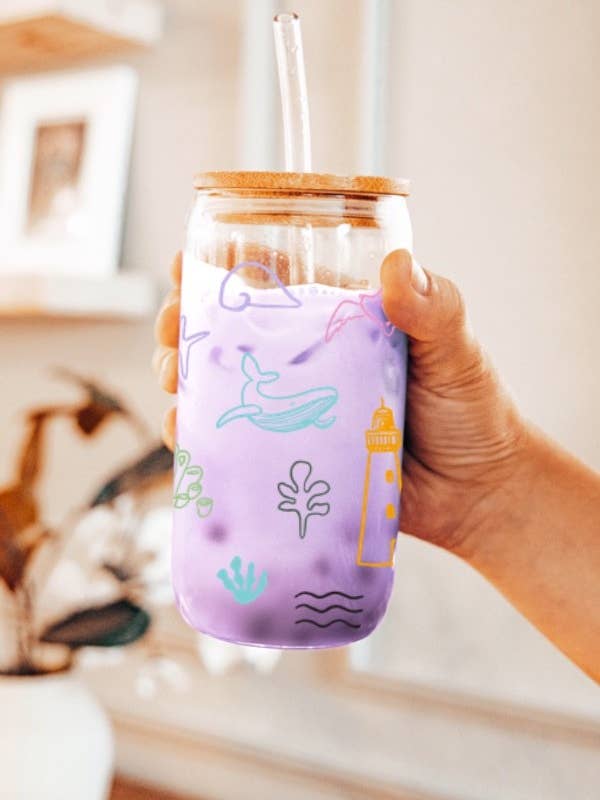 Beach Doodle 16 uns glaskopp för wholesale av 1st Allie